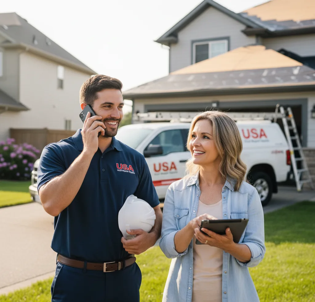 USA Roof Repair Experts customer support in Rexford